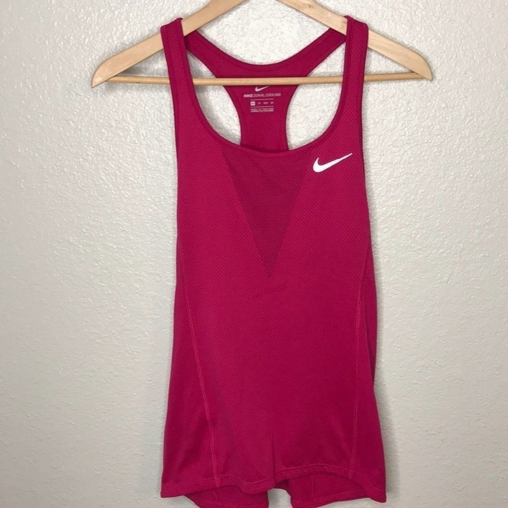 Nike Tank Top Reflective Pink Zonal Cooling Light